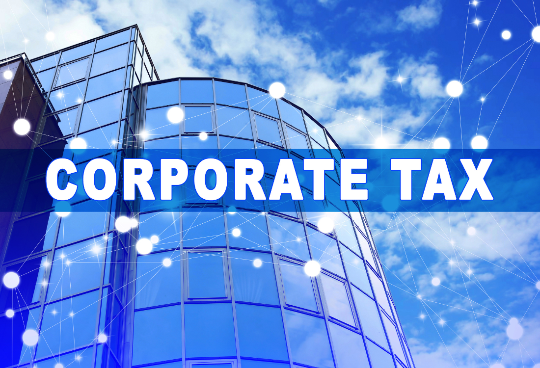 Modern glass building with 